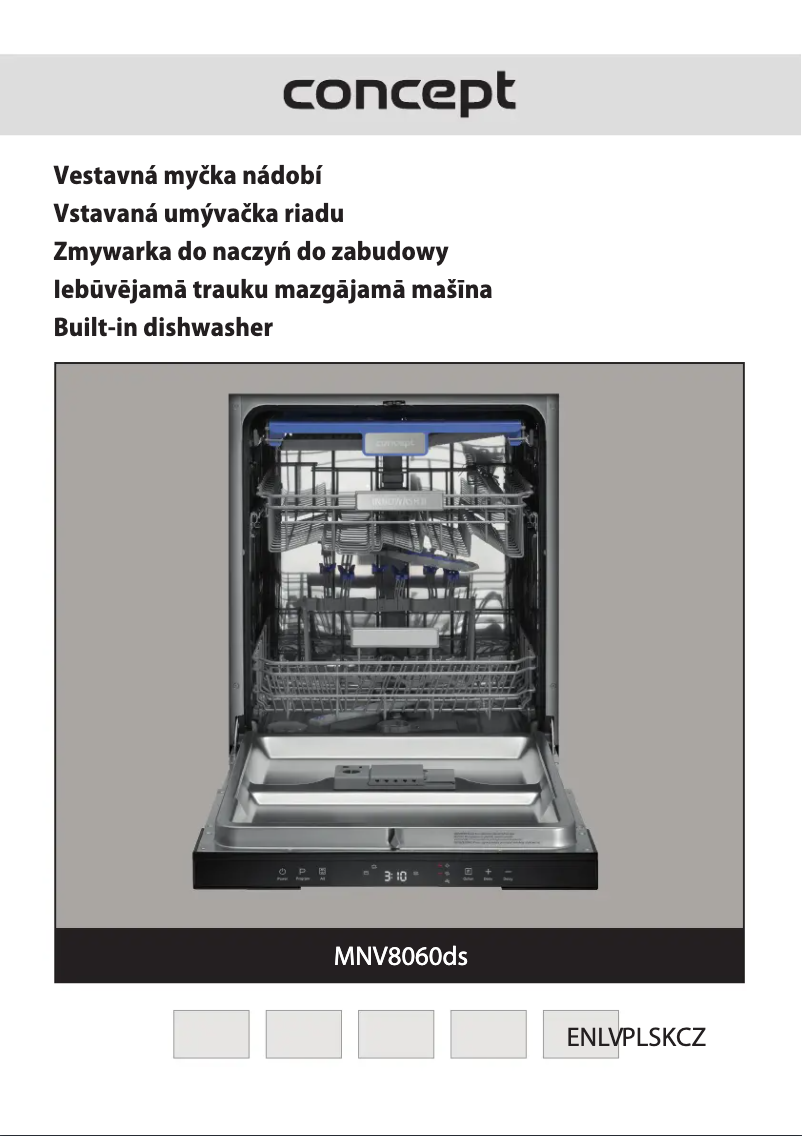 Image de la première page du manuel de l'appareil MNV8060DS