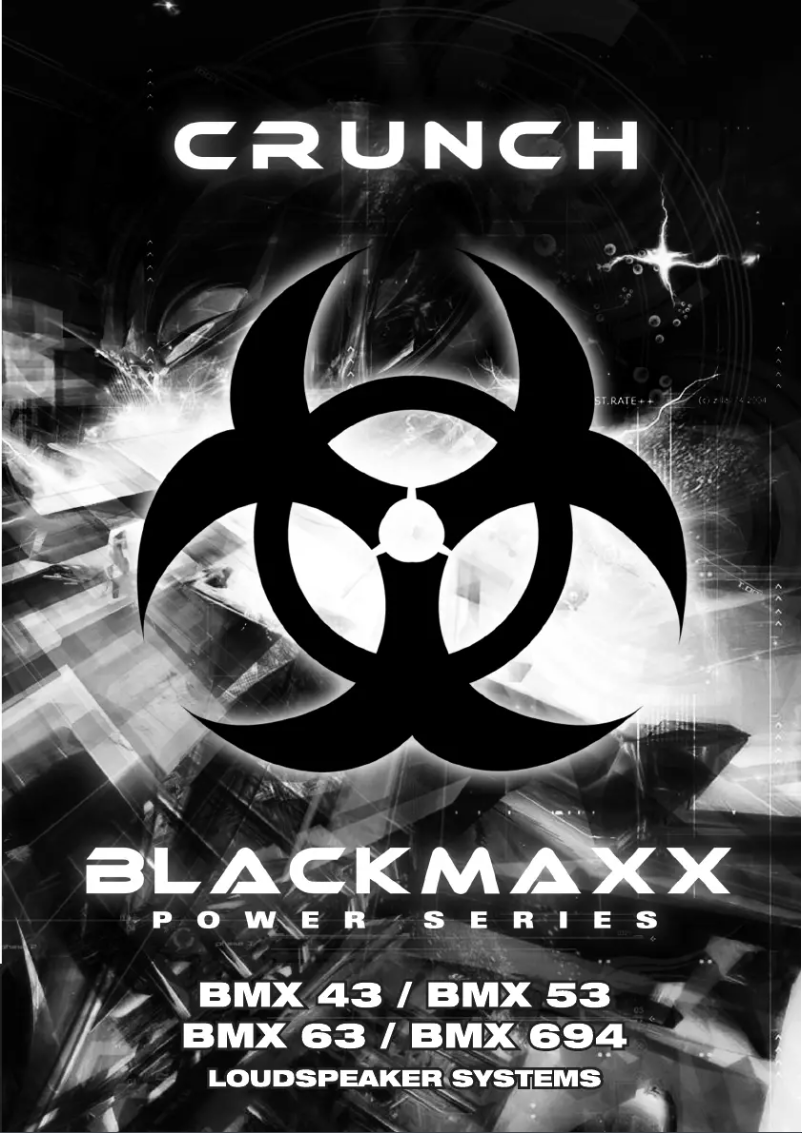 Page 1 de la notice Manuel utilisateur Crunch BMX 43