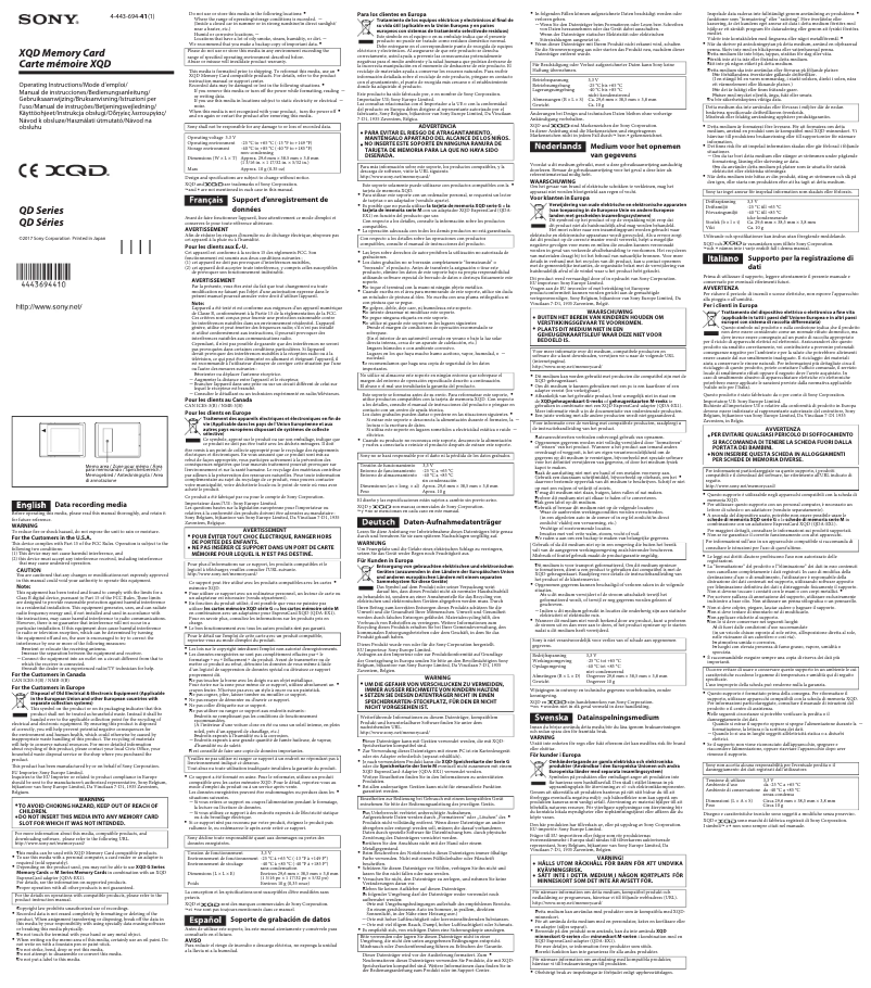 Image de la première page du manuel de l'appareil QD-G256E