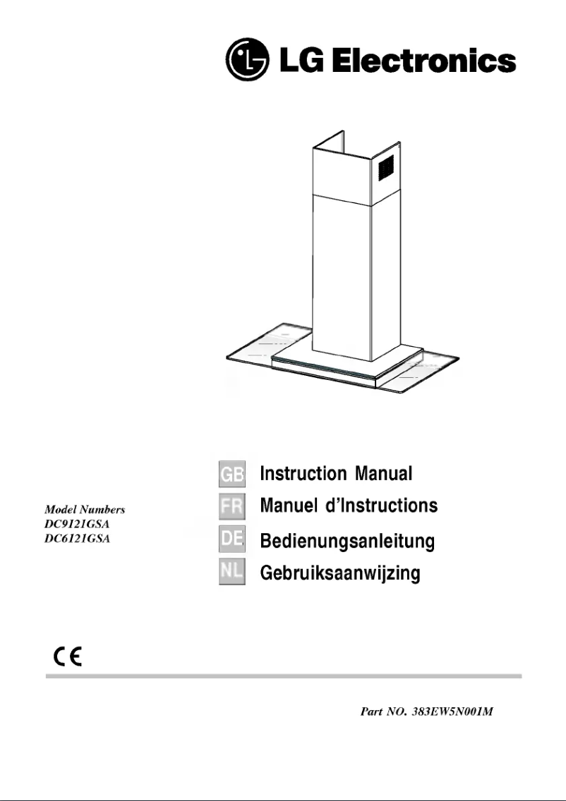 Page 1 de la notice Manuel utilisateur LG DC9121G