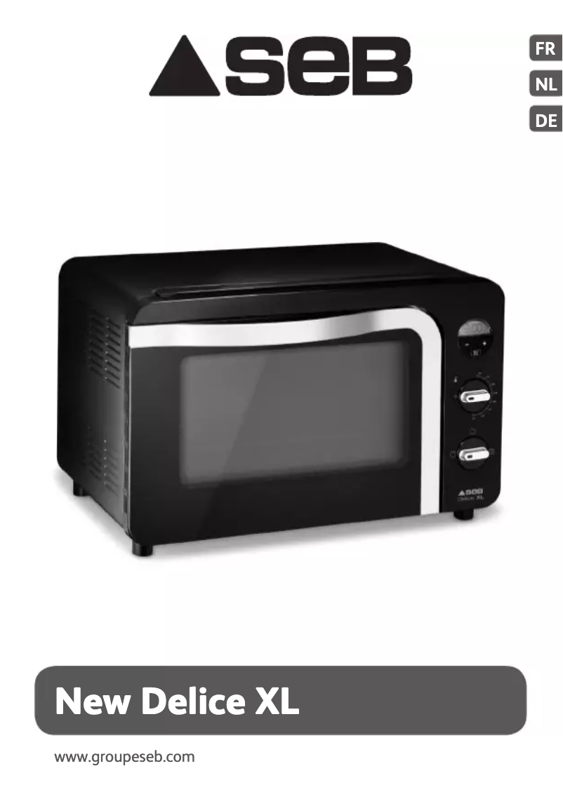 Image de la première page du manuel de l'appareil New Delice XL OF281811