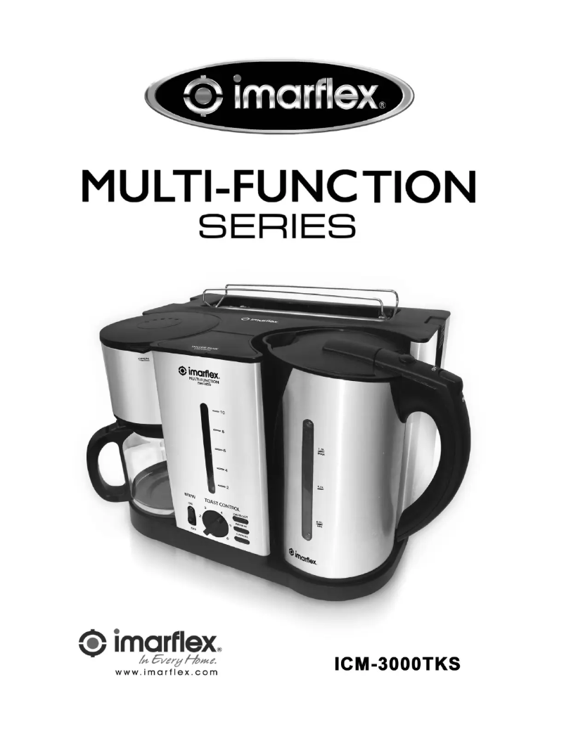 Page 1 de la notice Manuel utilisateur Imarflex ICM-3000TKS