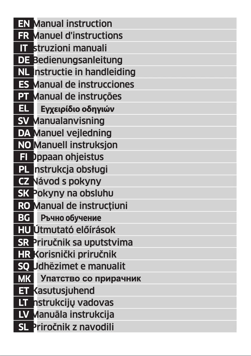 Page n°1 - Manuel utilisateur Samsung RL37J500MSL