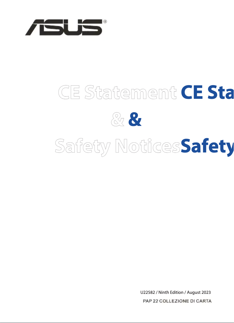 Page 1 de la notice Instructions de sécurité Asus RT-AX82U