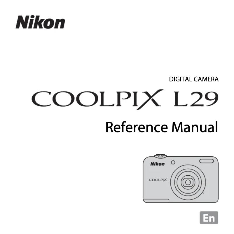 Page 1 de la notice Manuel utilisateur Nikon Coolpix L29