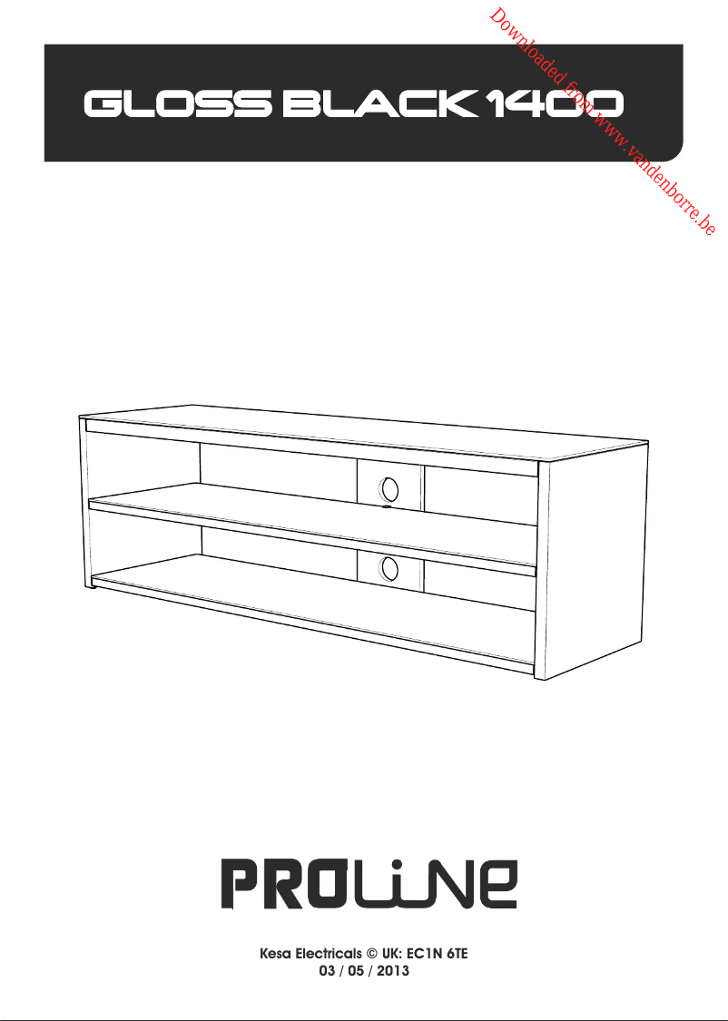 Image de la première page du manuel de l'appareil FS1400MUR