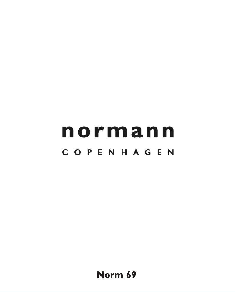 Image de la première page du manuel de l'appareil Norm 69