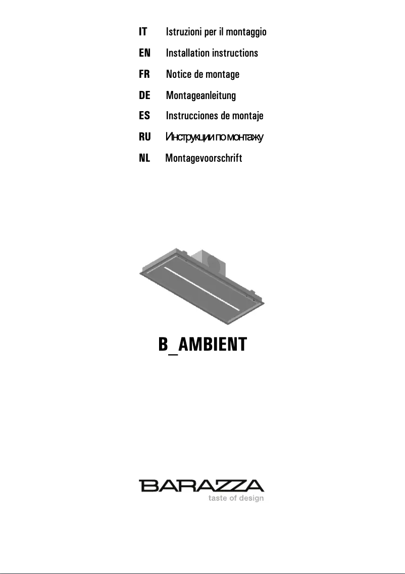 Image de la première page du manuel de l'appareil 1KBAS12