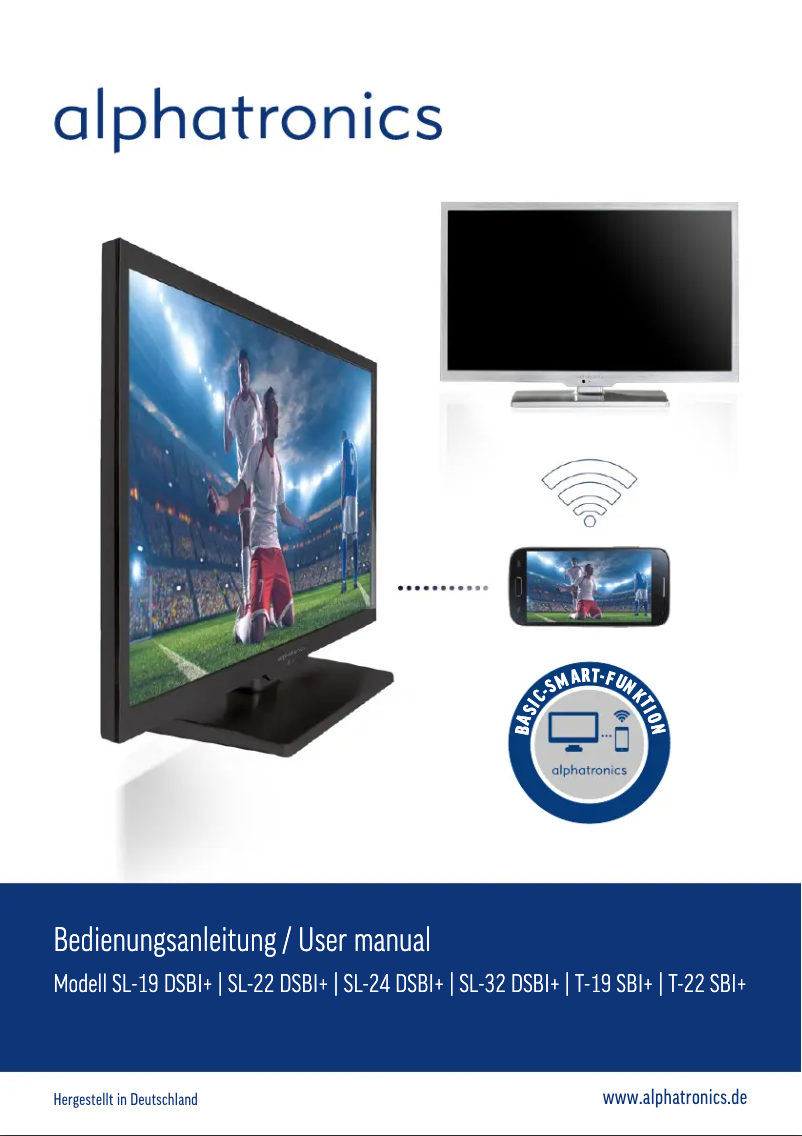 Page 1 de la notice Manuel utilisateur Alphatronics SL-24 DSBI+