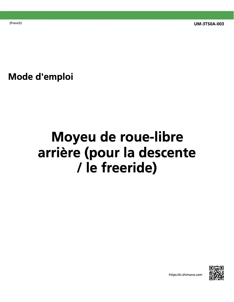 Imagen de la primera página del manual del dispositivo FH-M645