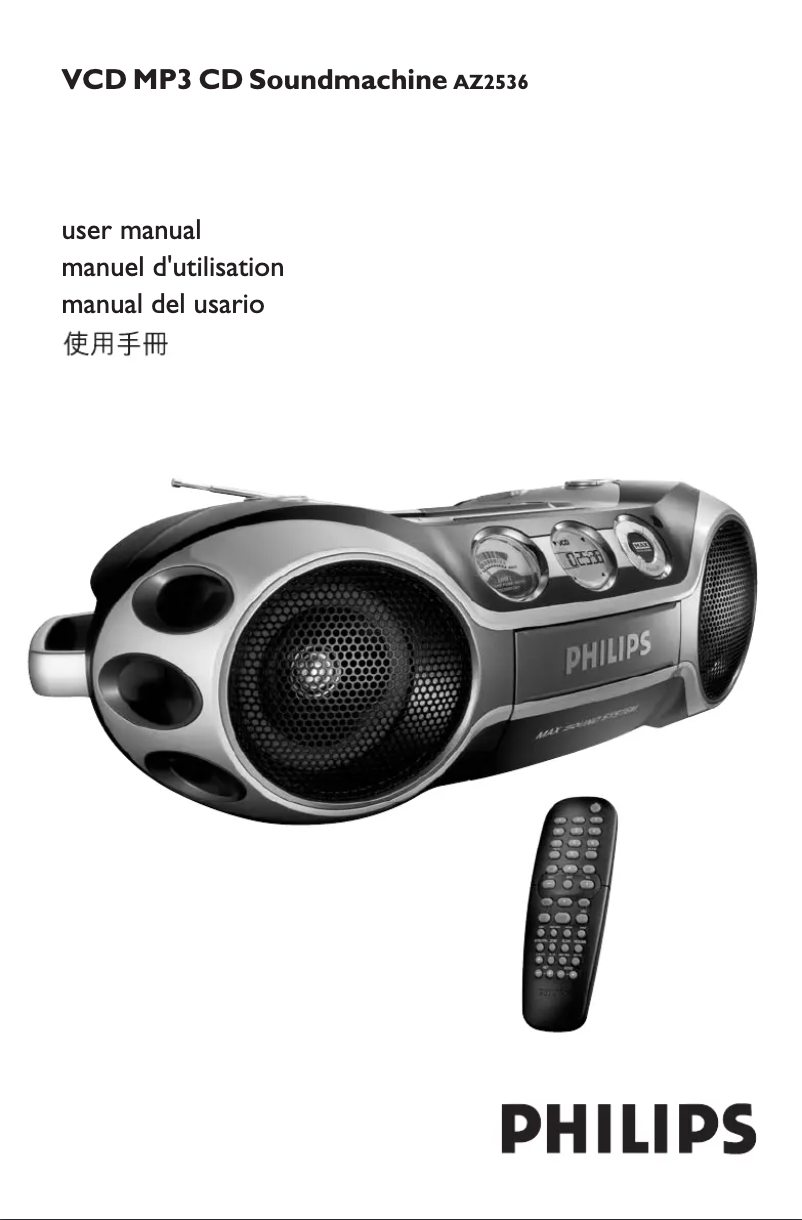 Image de la première page du manuel de l'appareil AZ2536