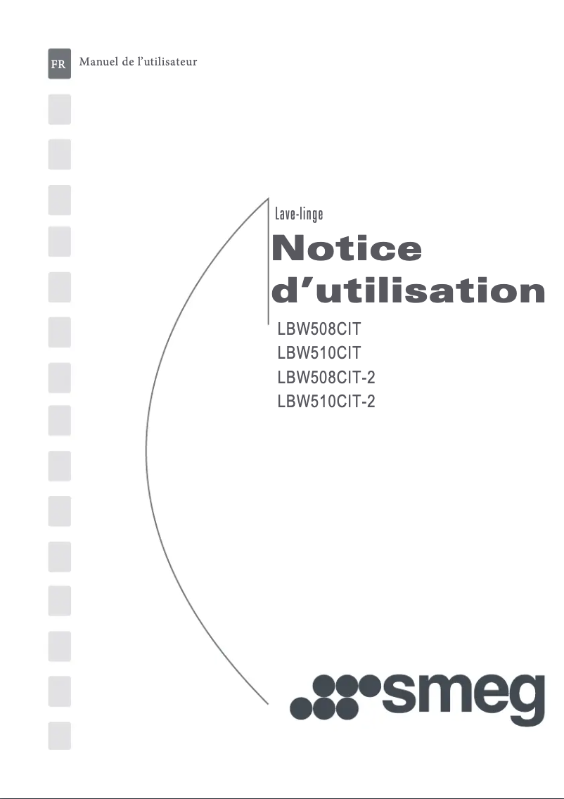 Page 1 de la notice Manuel utilisateur Smeg LBW510CIT