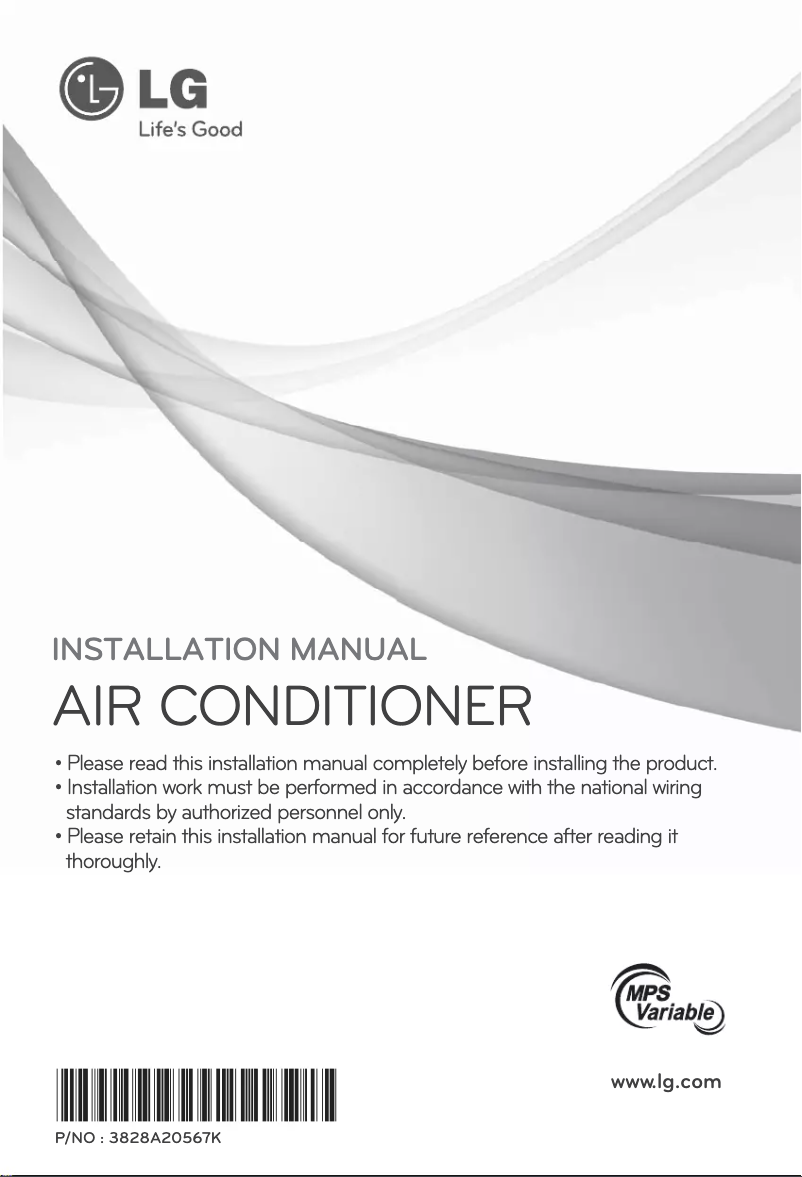Page n°1 - Manuel utilisateur LG L6UH728FA2