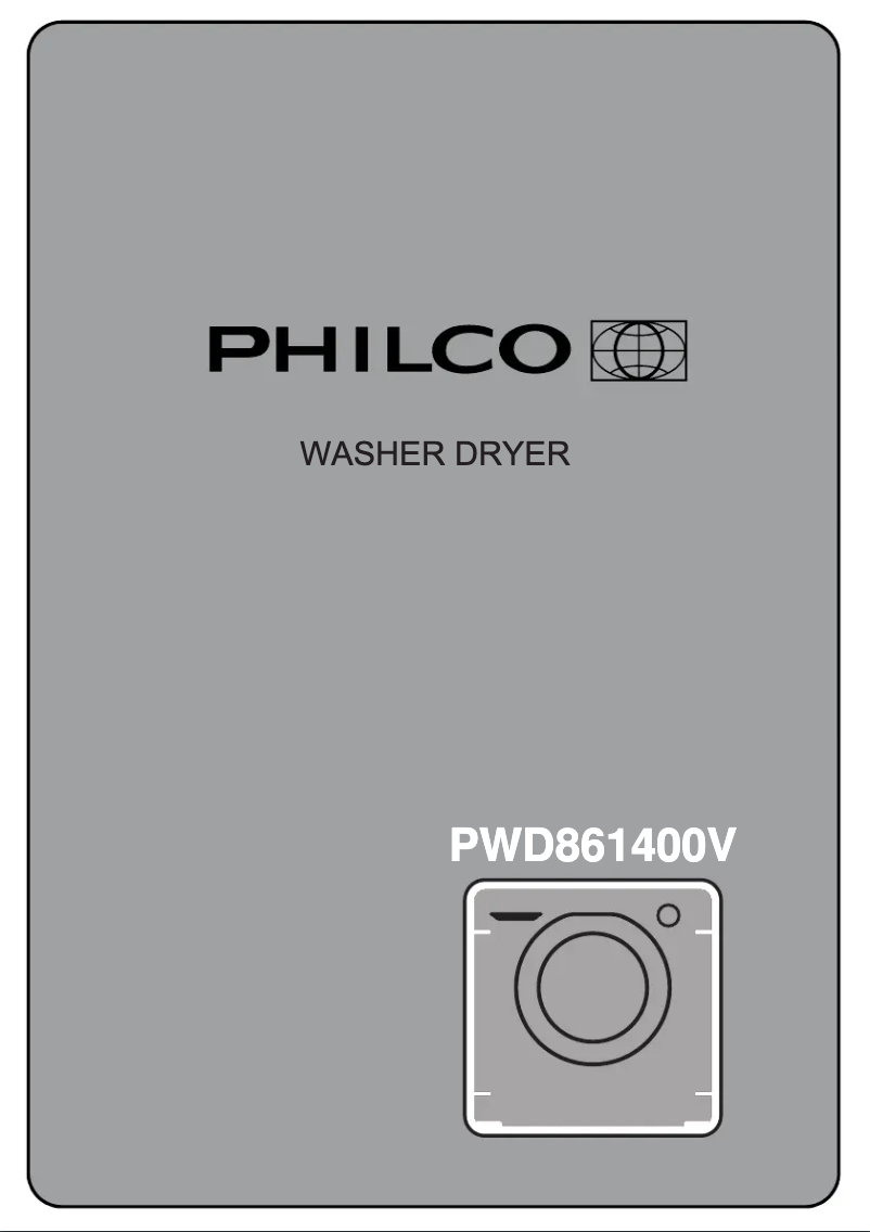 Page 1 de la notice Manuel utilisateur Philco PWD861400V