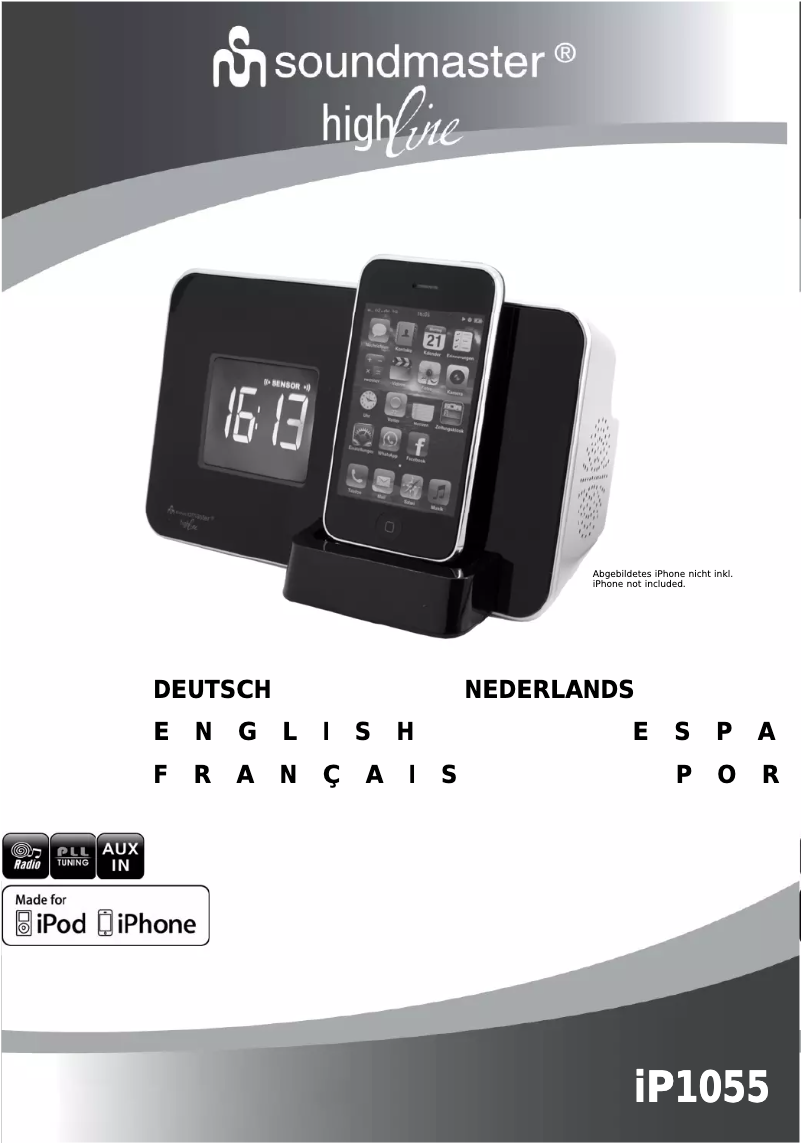 Image de la première page du manuel de l'appareil IP1055