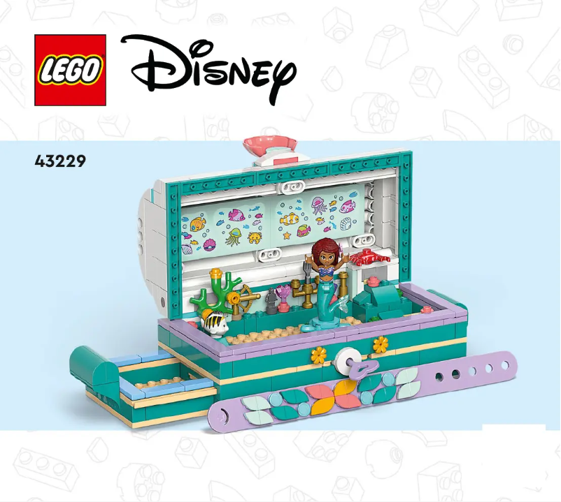 Page 1 de la notice Manuel utilisateur Lego Disney 43229