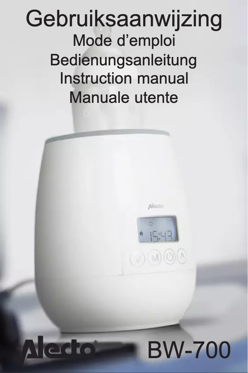 Image de la première page du manuel de l'appareil BW-700