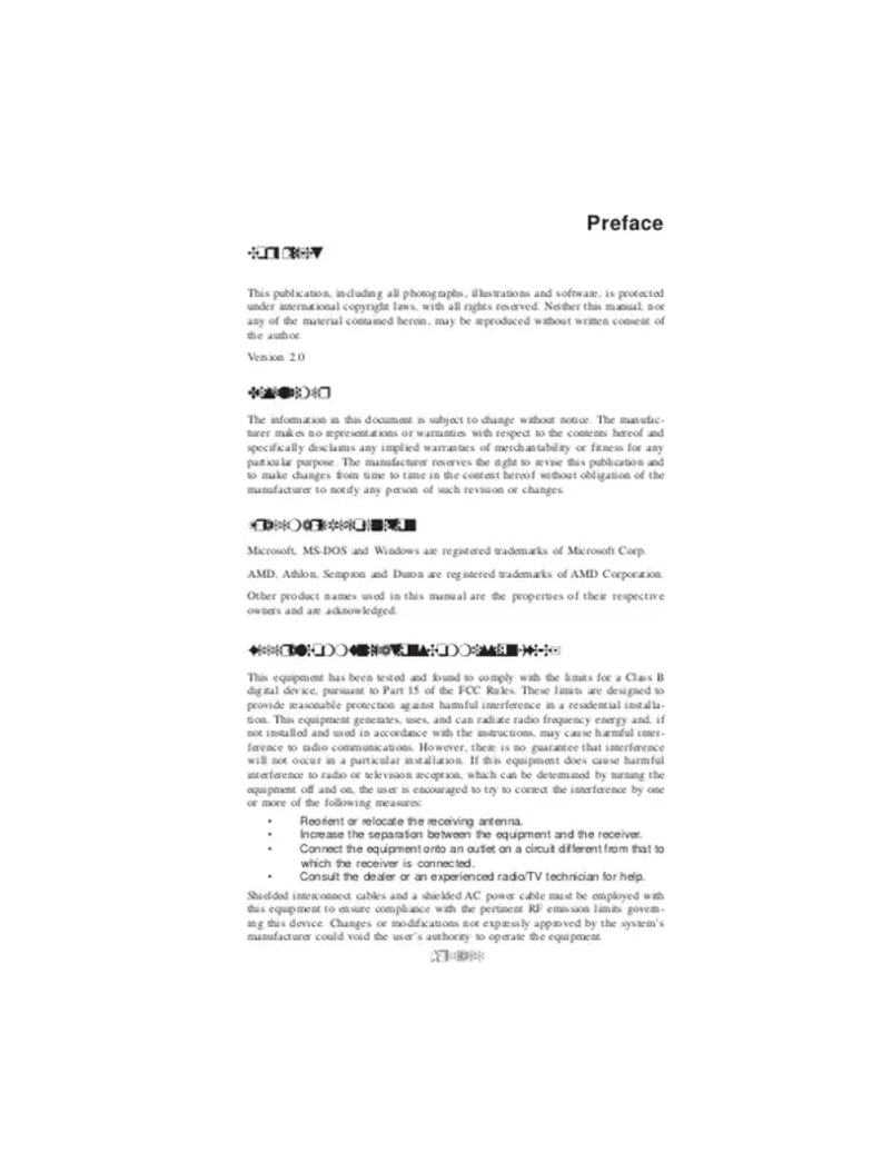 Page n°1 - Manuel utilisateur ECS NFORCE6M-A2