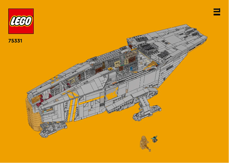 Page n°1 - Consignes visuelles Lego Star Wars 75331
