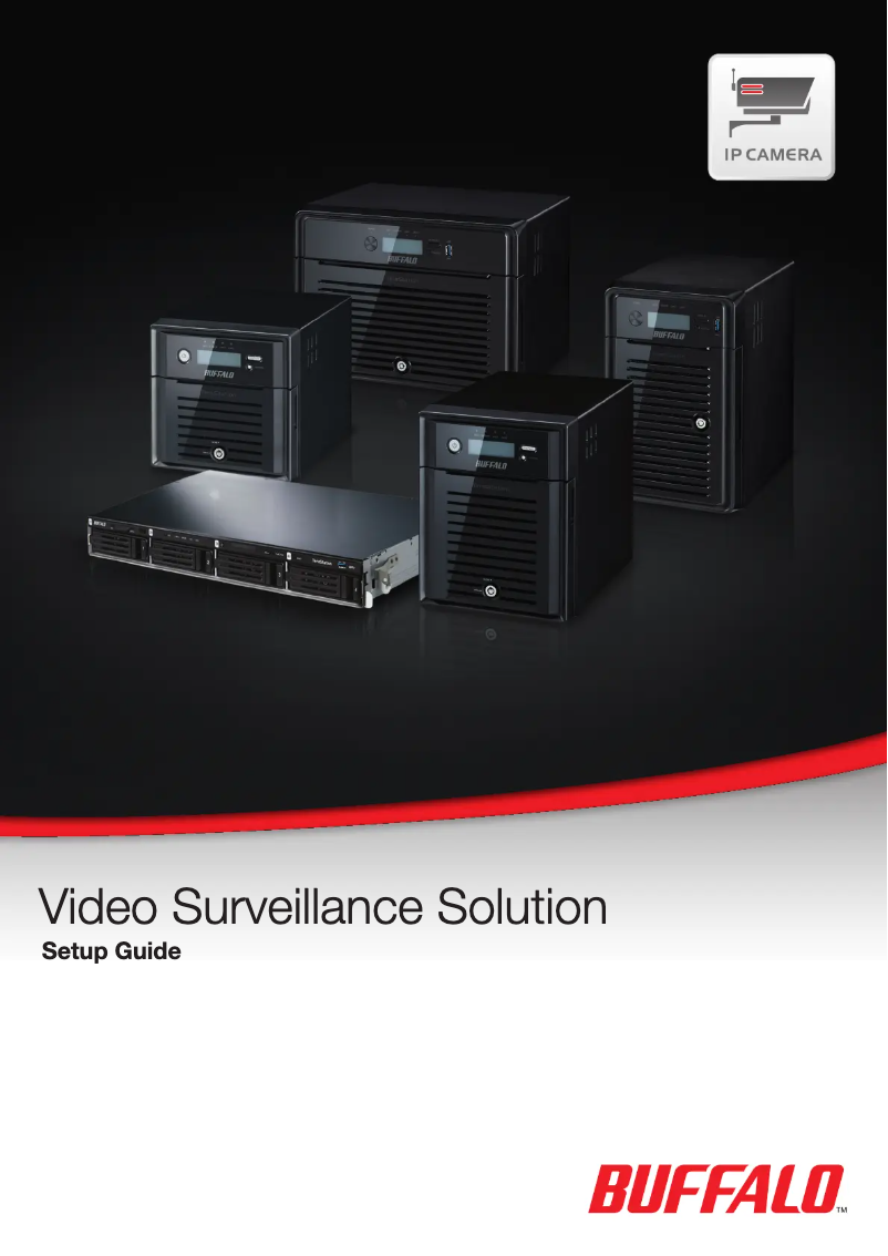 Image de la première page du manuel de l'appareil TeraStation 5600