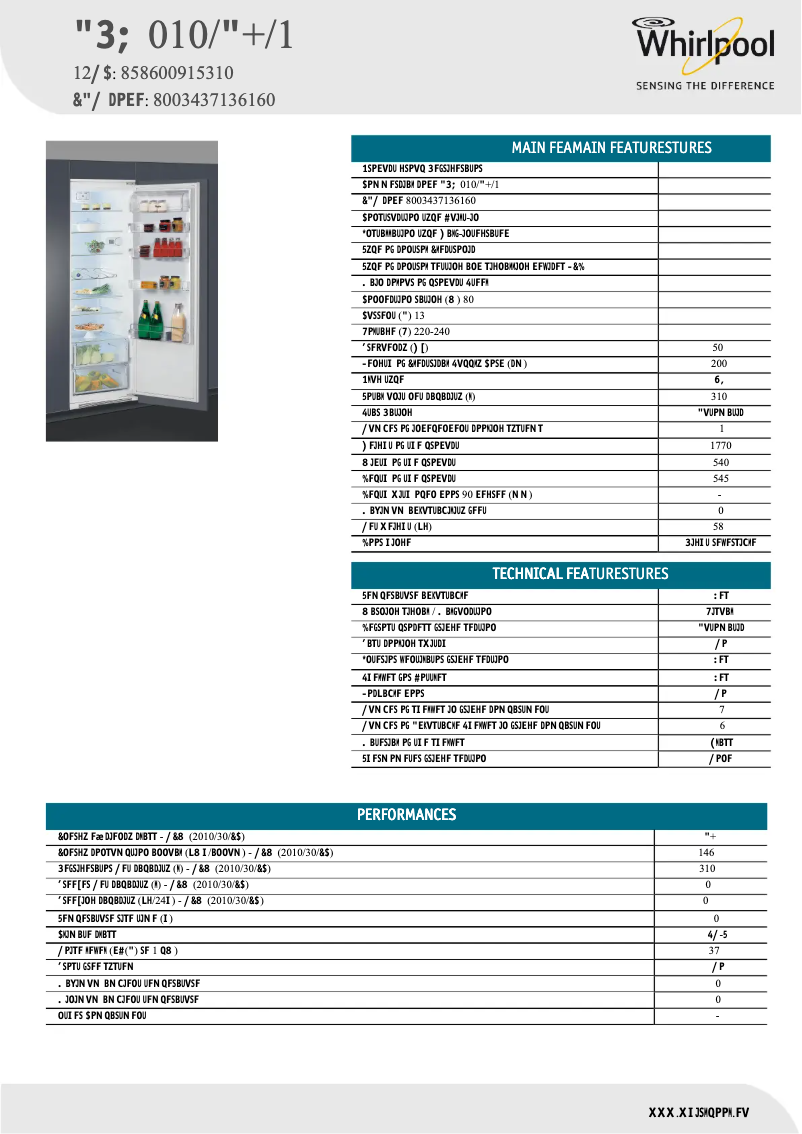 Image de la première page du manuel de l'appareil ARZ 010