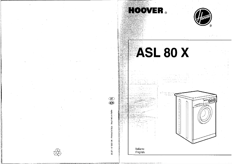 Image de la première page du manuel de l'appareil ASL 80 X