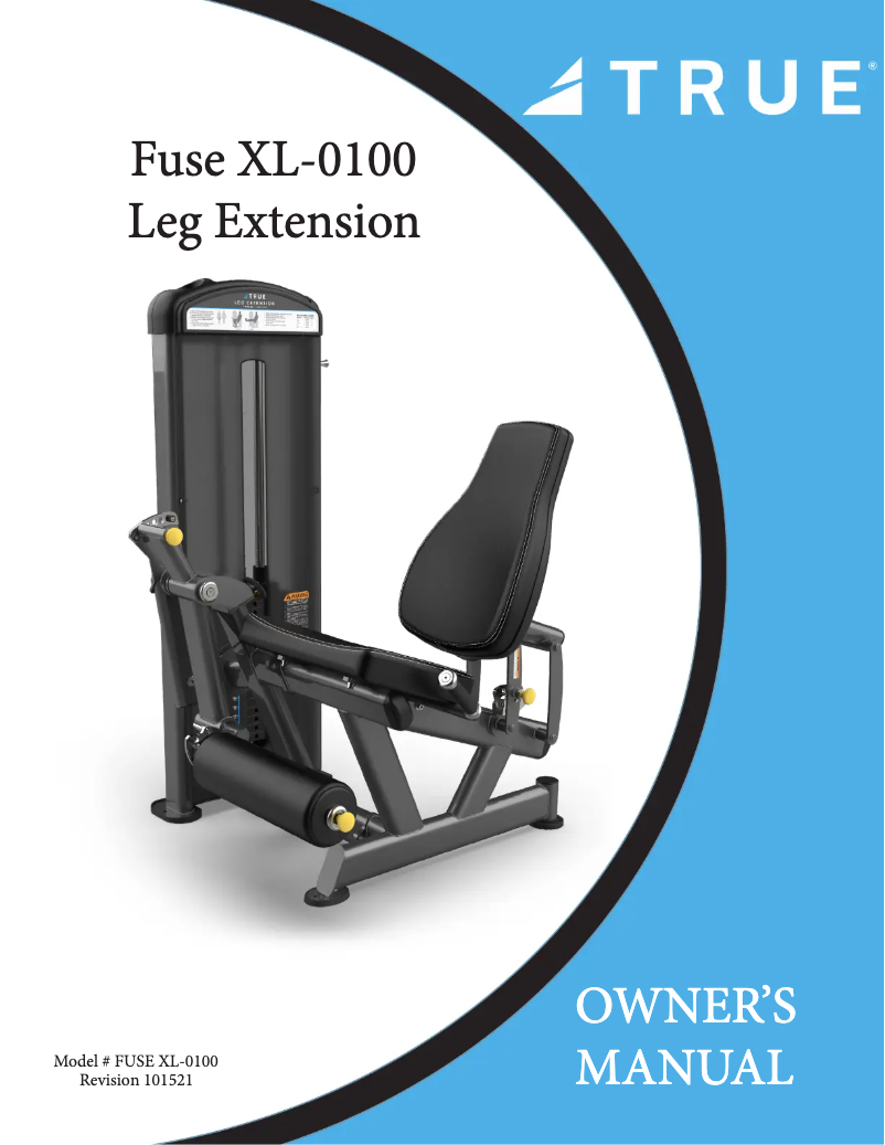 Page 1 de la notice Manuel utilisateur True XL-0100