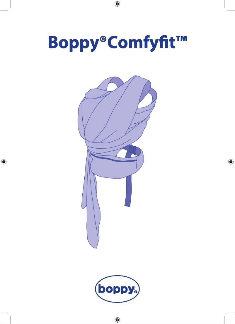 Image de la première page du manuel de l'appareil Boppy ComfyFit