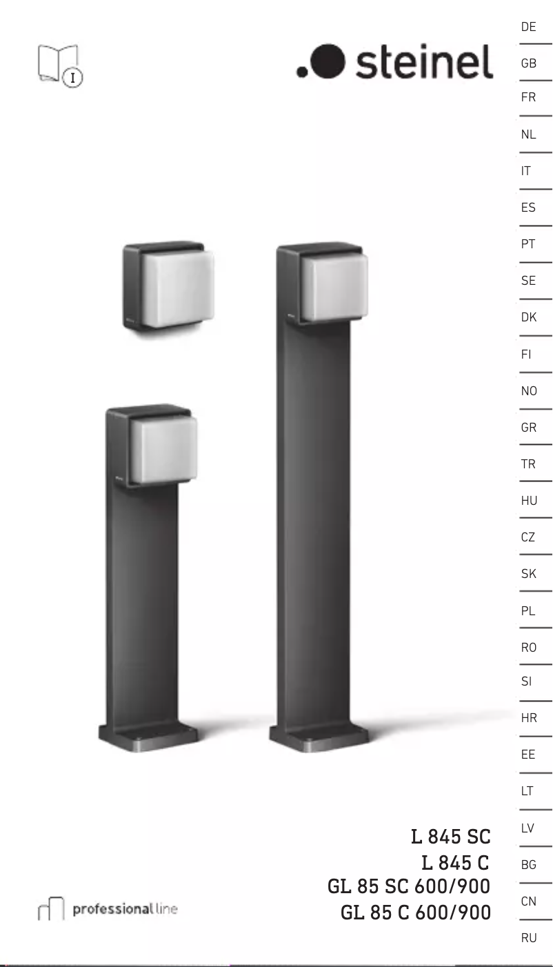 Page 1 de la notice Manuel utilisateur Steinel L 845 SC