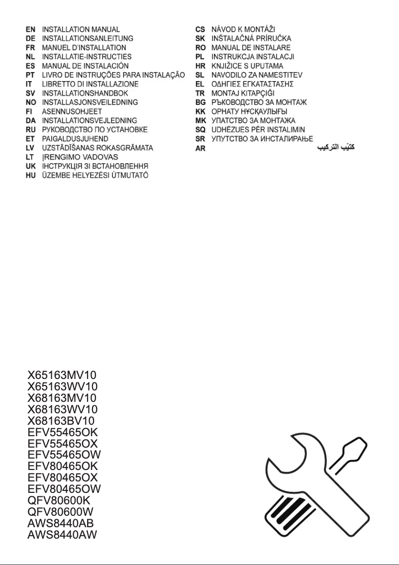 Page n°1 - Manuel utilisateur AEG X65163MV10