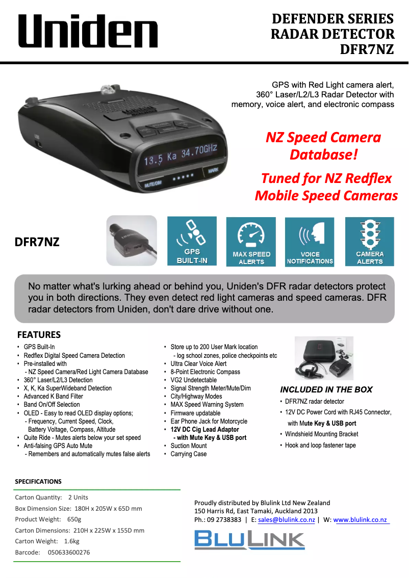 Imagen de la primera página del manual del dispositivo DFR7NZ