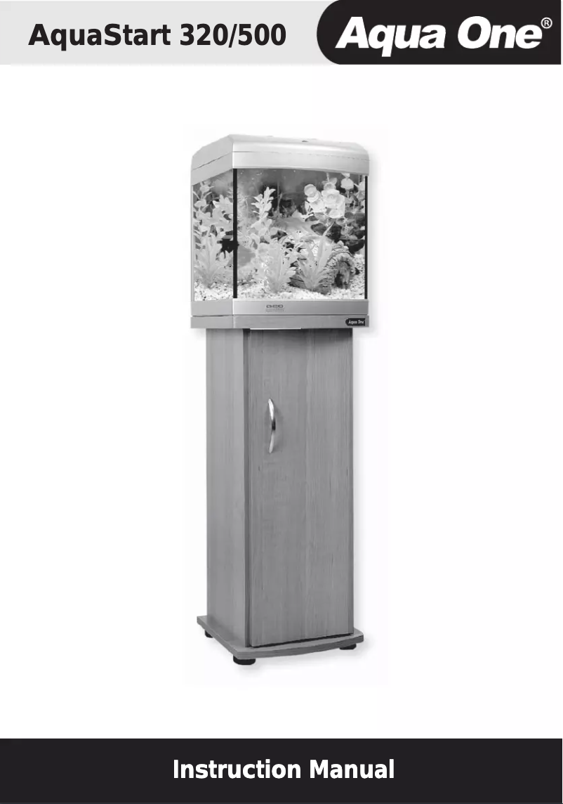 Page 1 of the manual User Manual Aqua One AquaStart 500