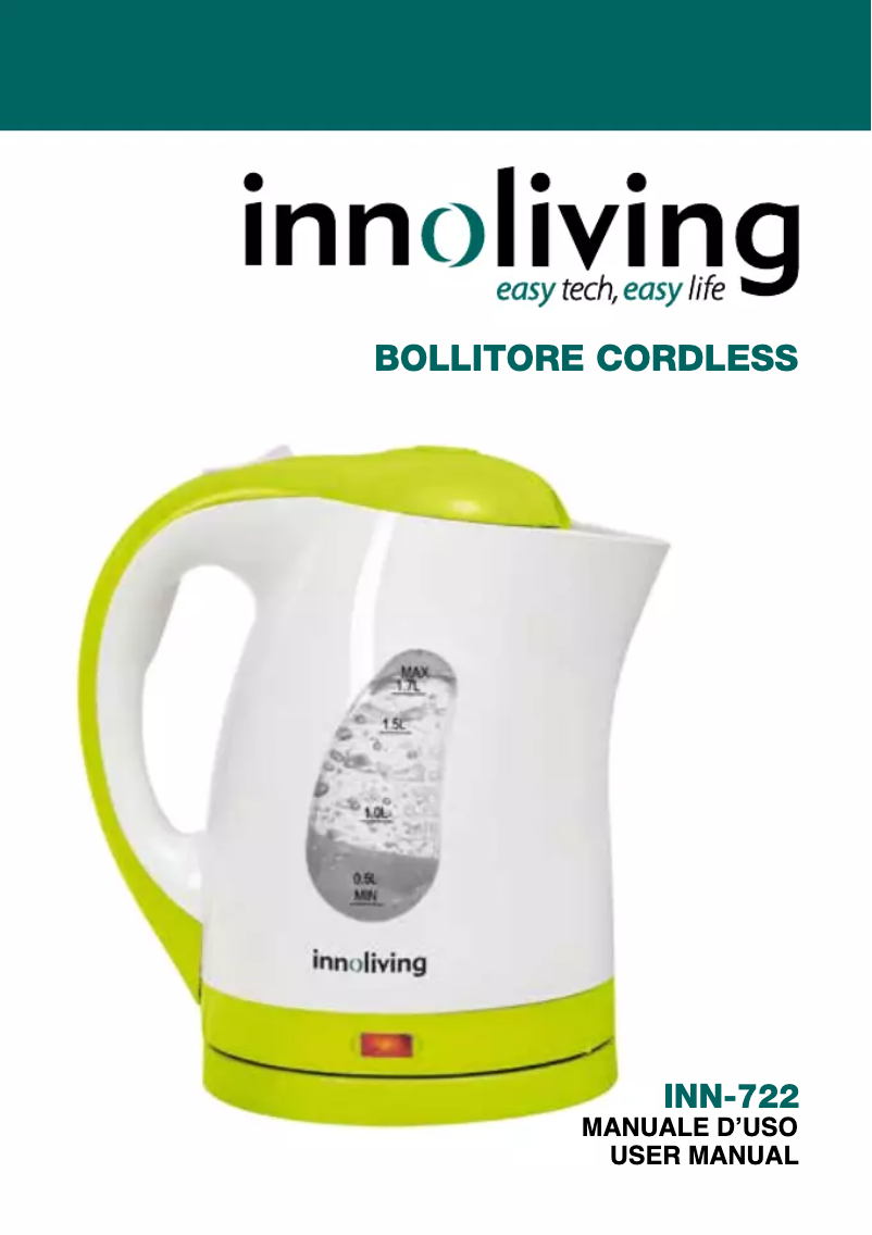 Page n°1 - Manuel utilisateur Innoliving INN-722
