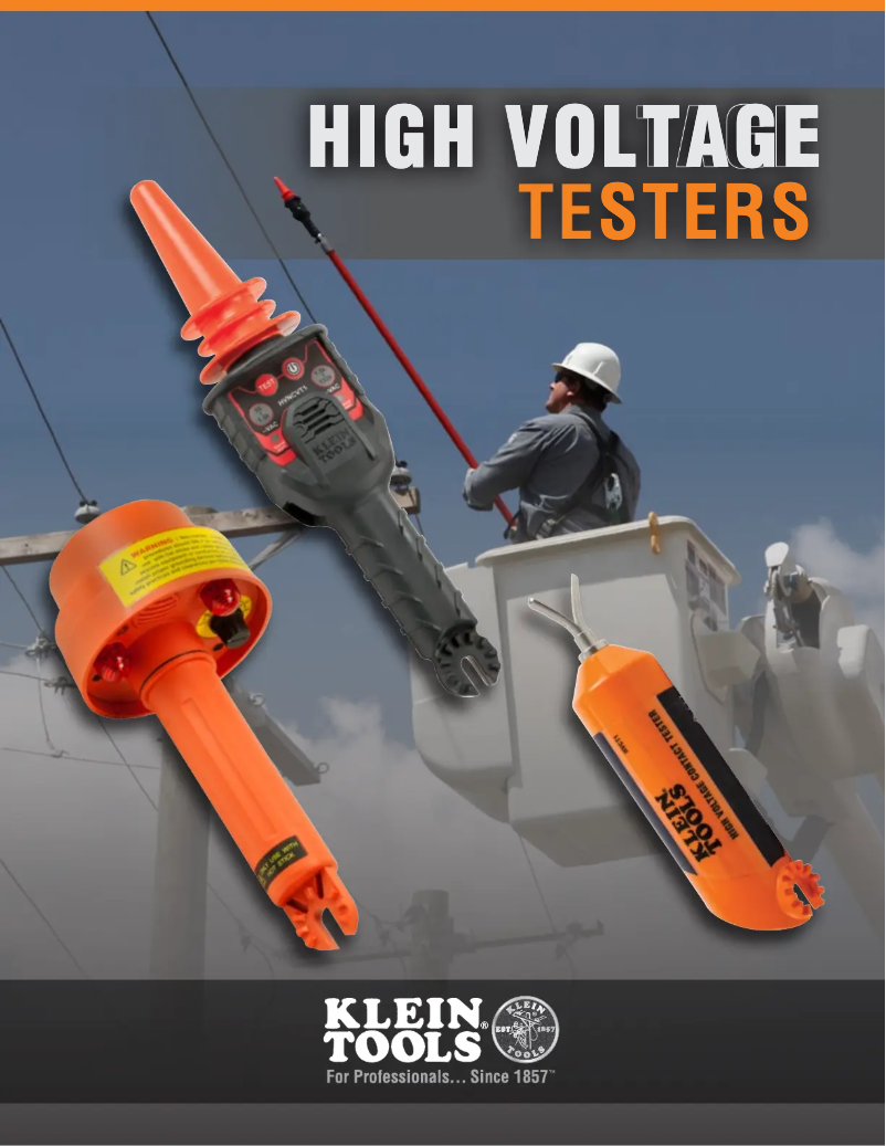 Page 1 de la notice Brochure Klein Tools HVNCVT2