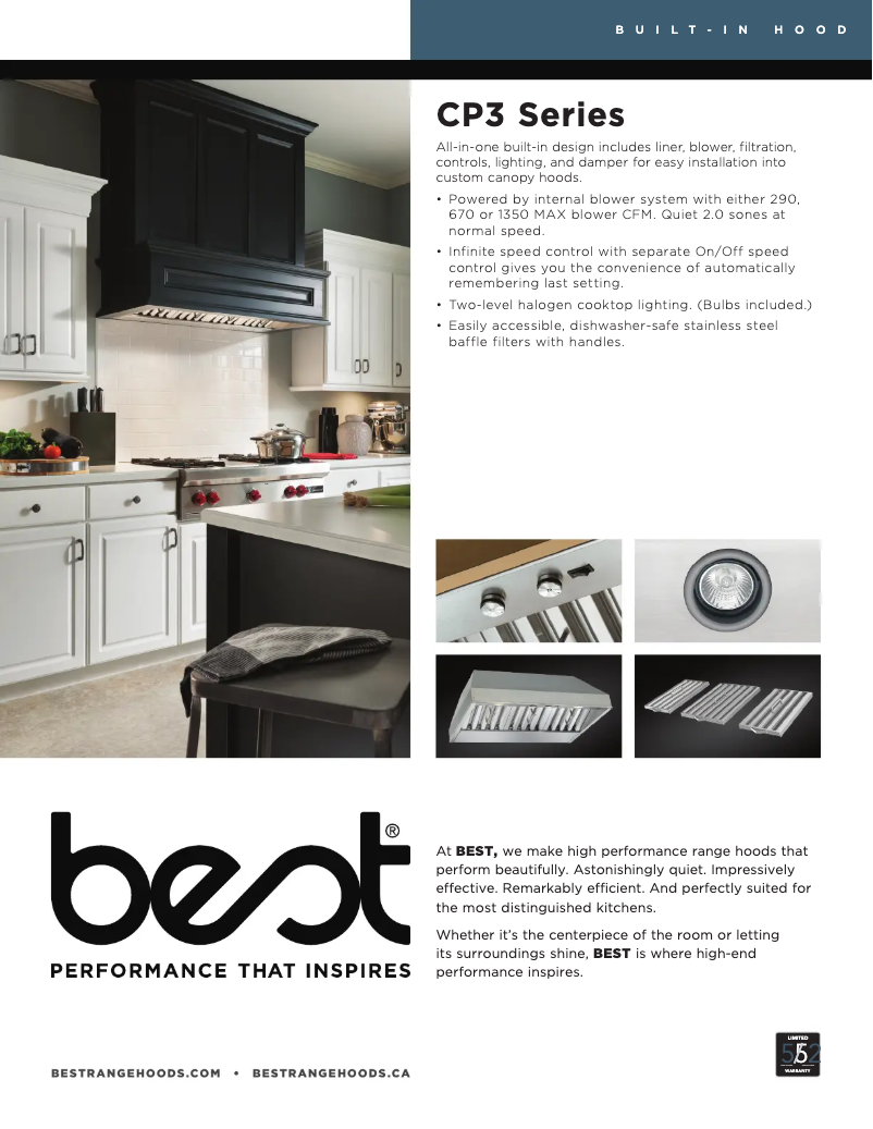 Image de la première page du manuel de l'appareil CP35I309SB