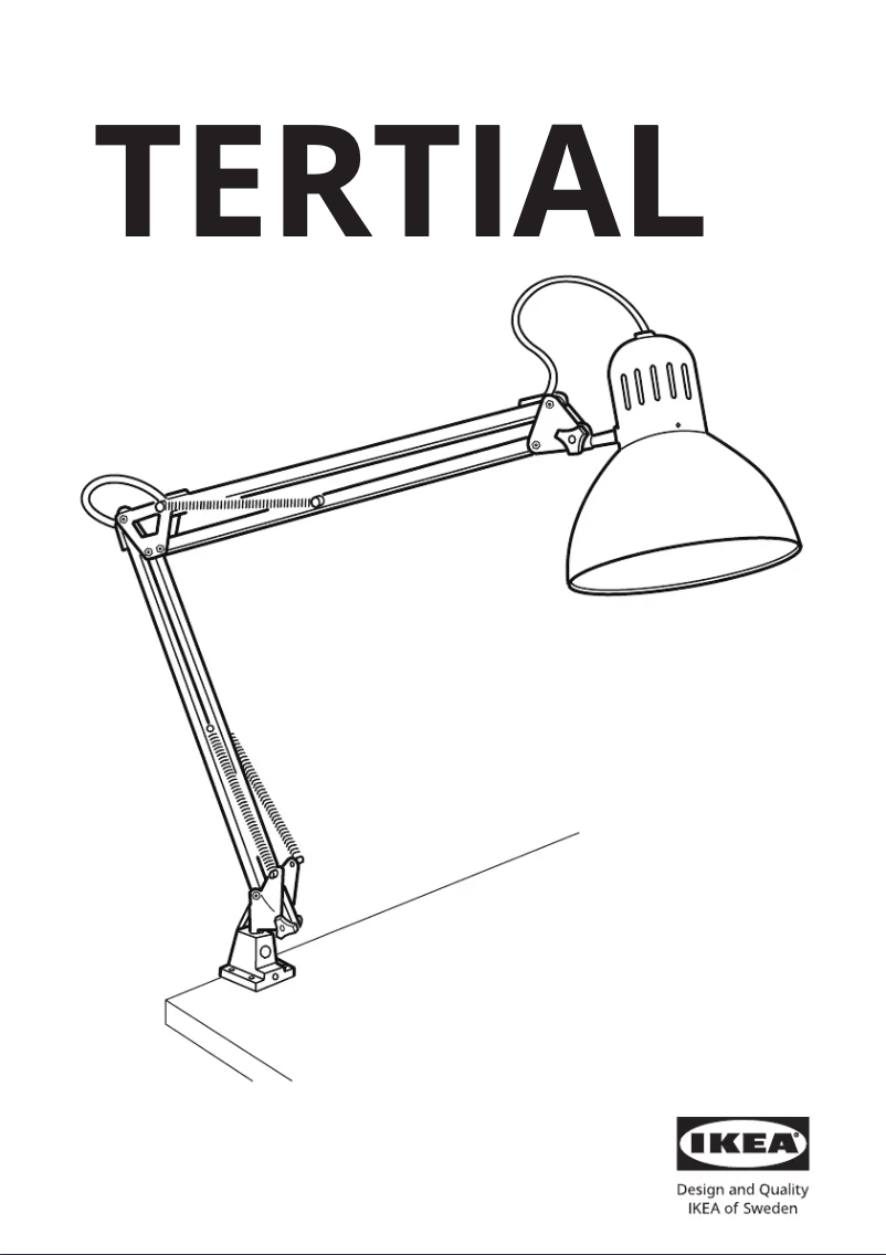 Image de la première page du manuel de l'appareil TERTIAL 303.554.38