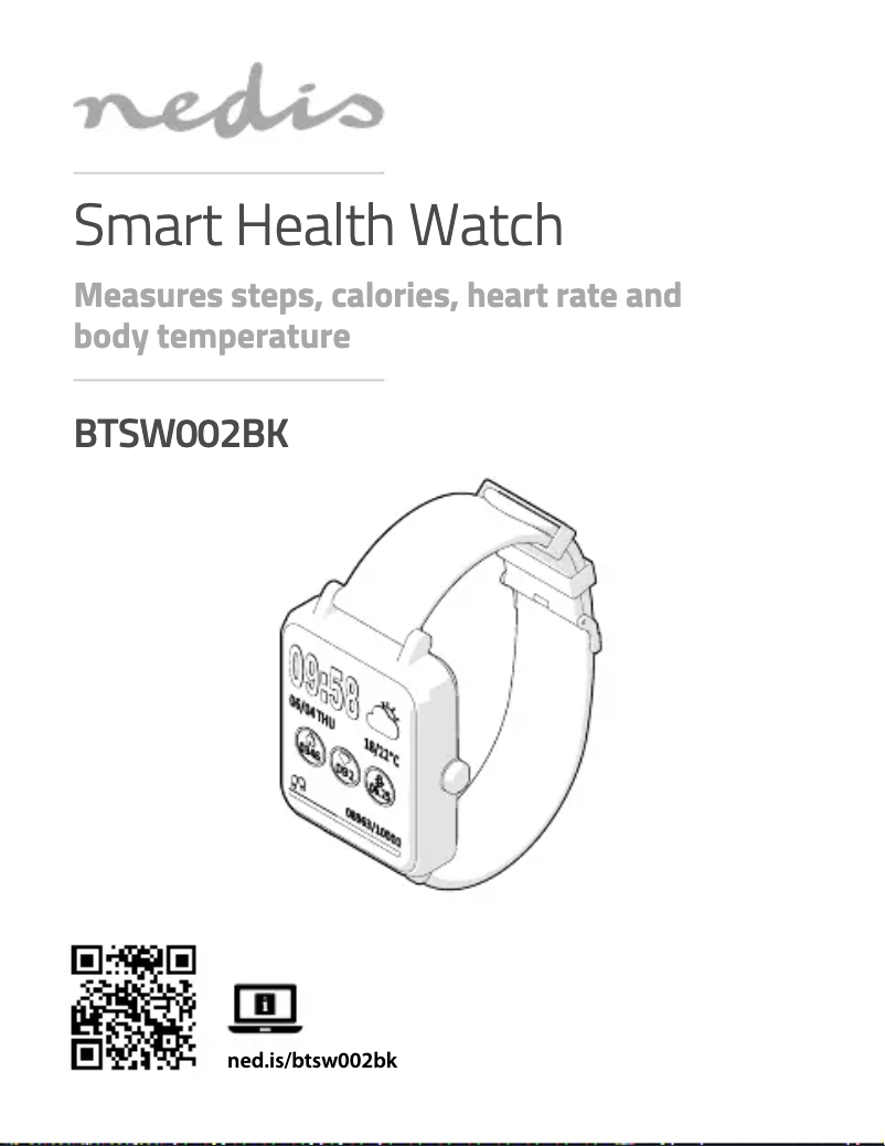 Image de la première page du manuel de l'appareil BTSW002BK