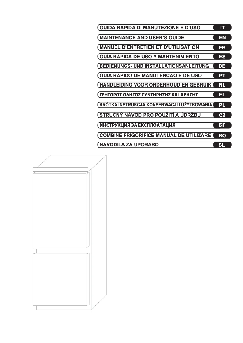 Page 1 de la notice Manuel utilisateur Baumatic BRCIF 180