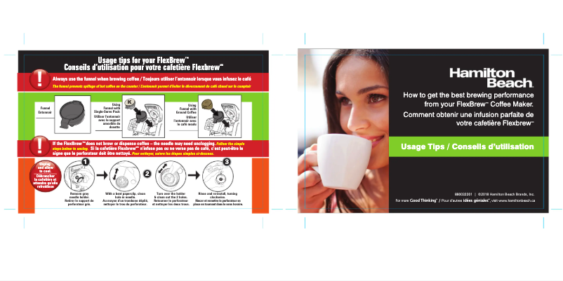 Image de la première page du manuel de l'appareil FlexBrew 49957