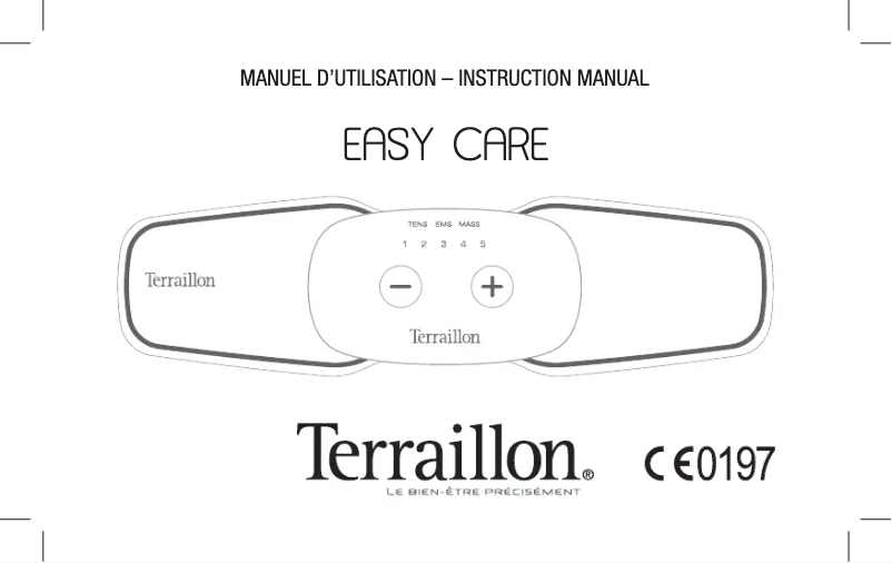 Image de la première page du manuel de l'appareil Easy Care