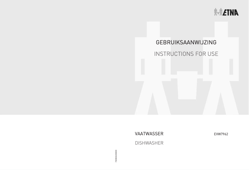 Page 1 de la notice Manuel utilisateur Etna EVW7962