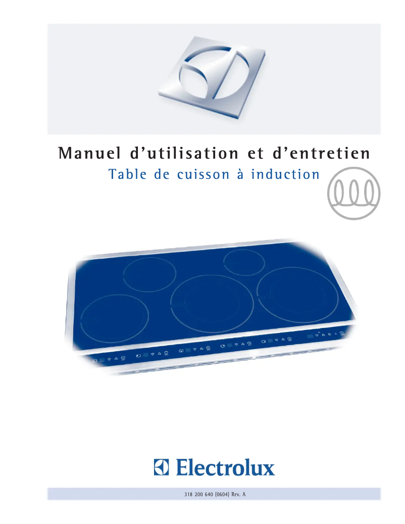 Image de la première page du manuel de l'appareil ICON E36IC75FSS