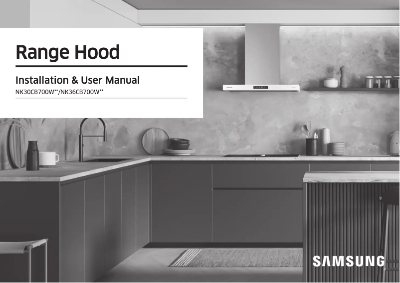 Image de la première page du manuel de l'appareil NK36CB700W12