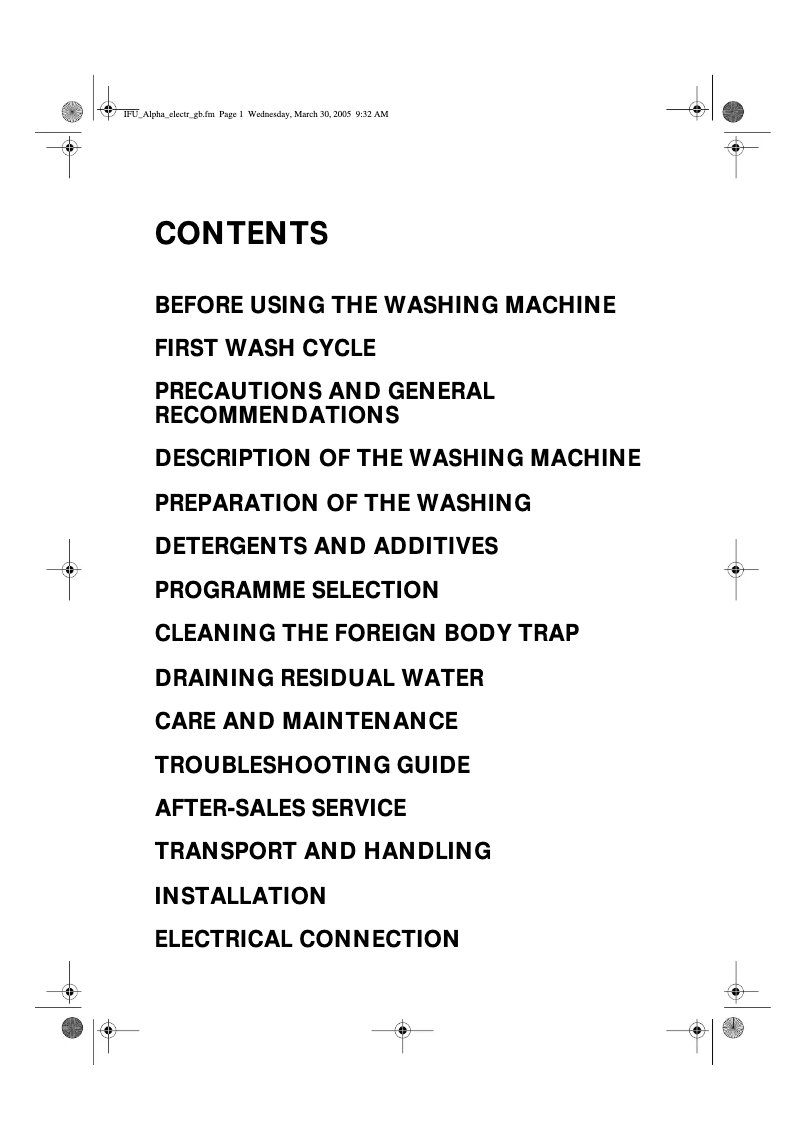 Página 1 del manual Manual de usuario Whirlpool AWE 6415