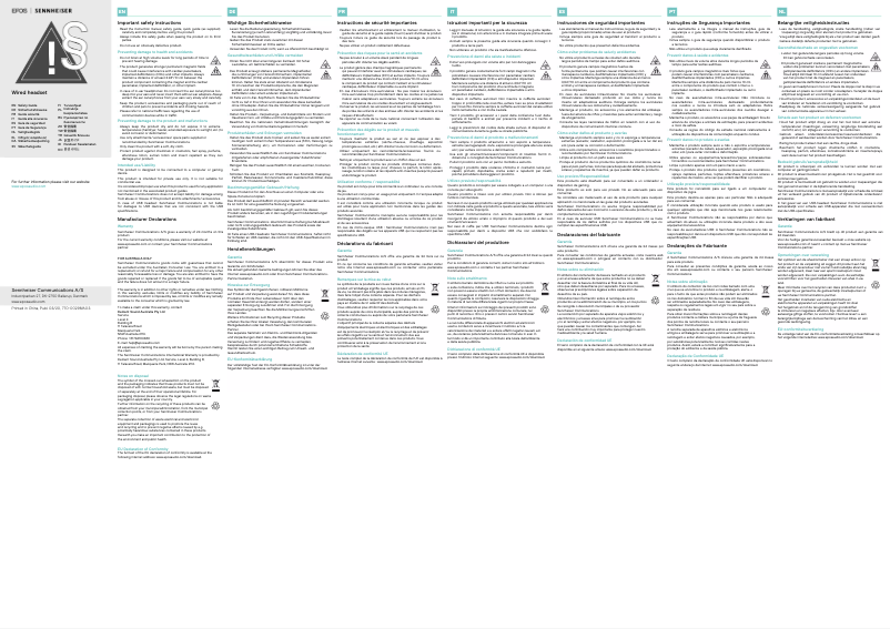 Image de la première page du manuel de l'appareil PC 373D