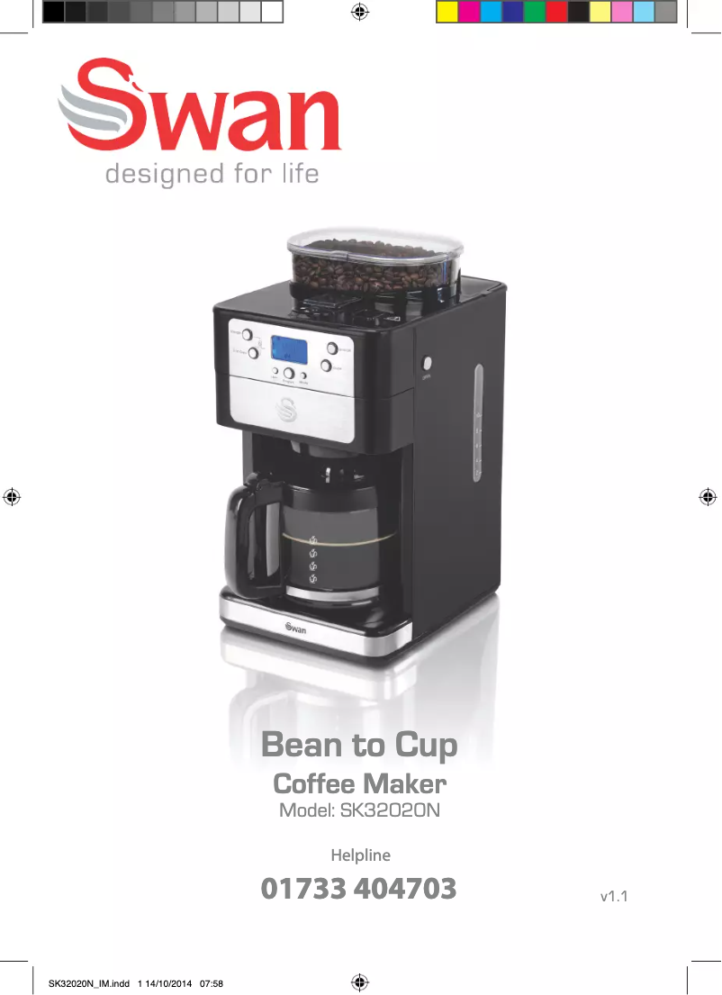 Image de la première page du manuel de l'appareil SK32020N