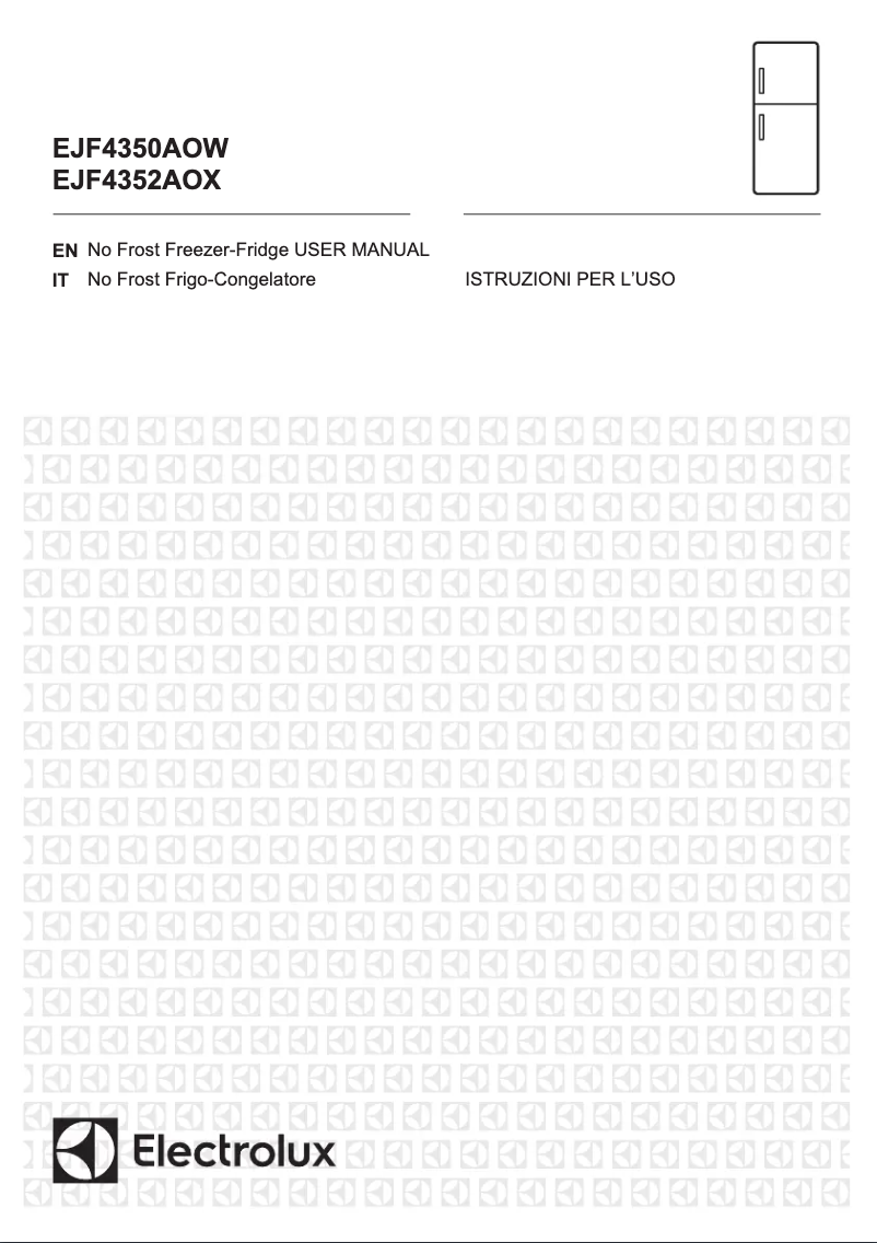 Page n°1 - Manuel utilisateur Electrolux EJF4352AOX