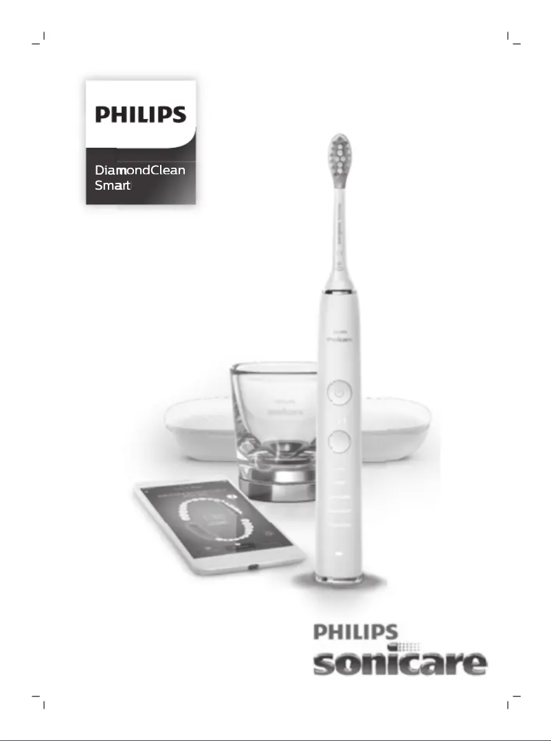 Page 1 de la notice Manuel utilisateur Philips Sonicare DiamondClean Smart HX9954
