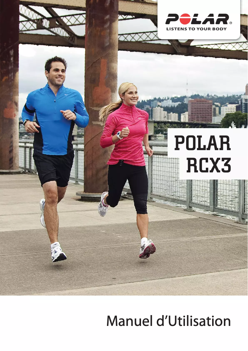 Page 1 de la notice Manuel utilisateur Polar RCX3