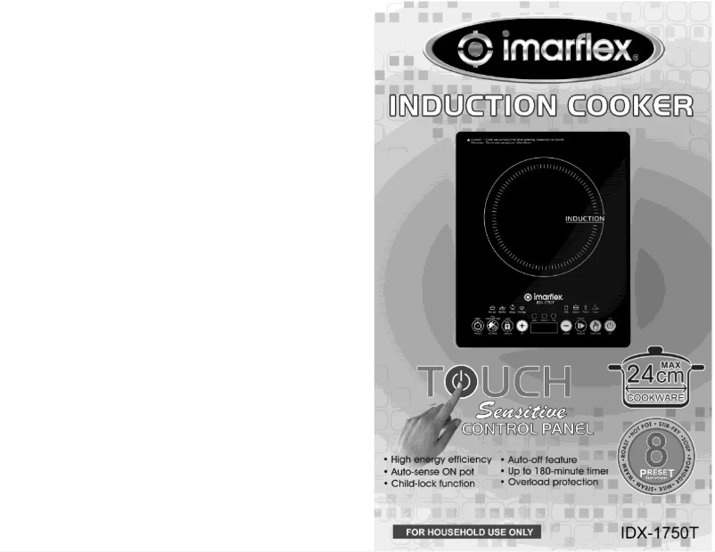 Page n°1 - Manuel utilisateur Imarflex IDX-1750T